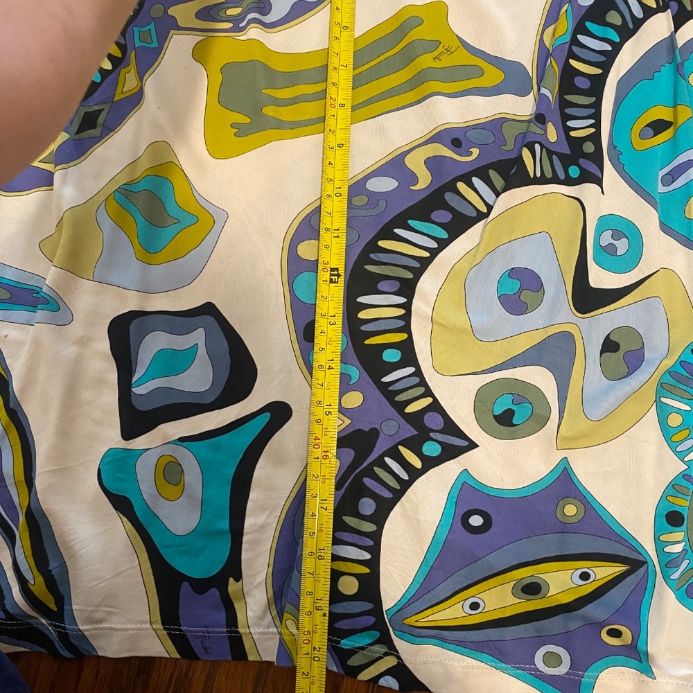 Emilio pucci skirt sz 10 - Picture 9 of 13